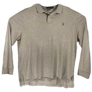 Polo Ralph Lauren Mens 2XL Beige Pima Soft Touch